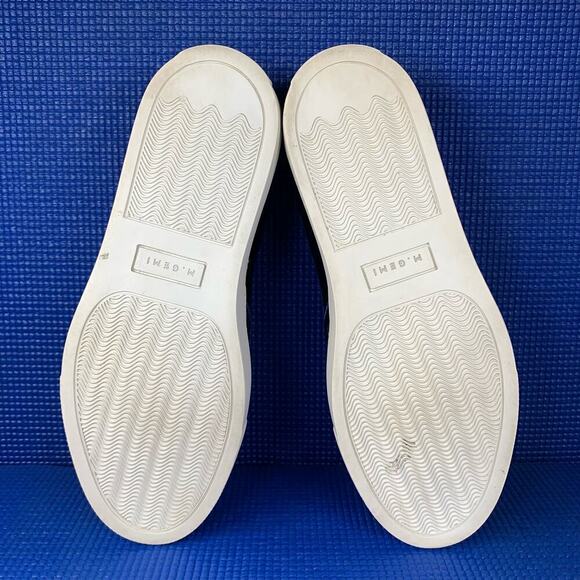 🔴 M. GEMI The Cerchio Velvet Women's Size 8 Royal Blue Slip-on Walking Shoes - Picture 7 of 9